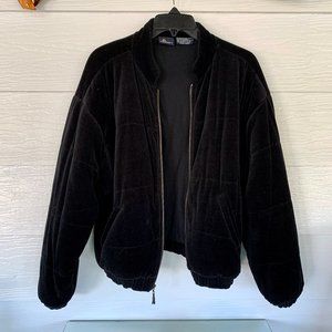 Black Velour Jacket